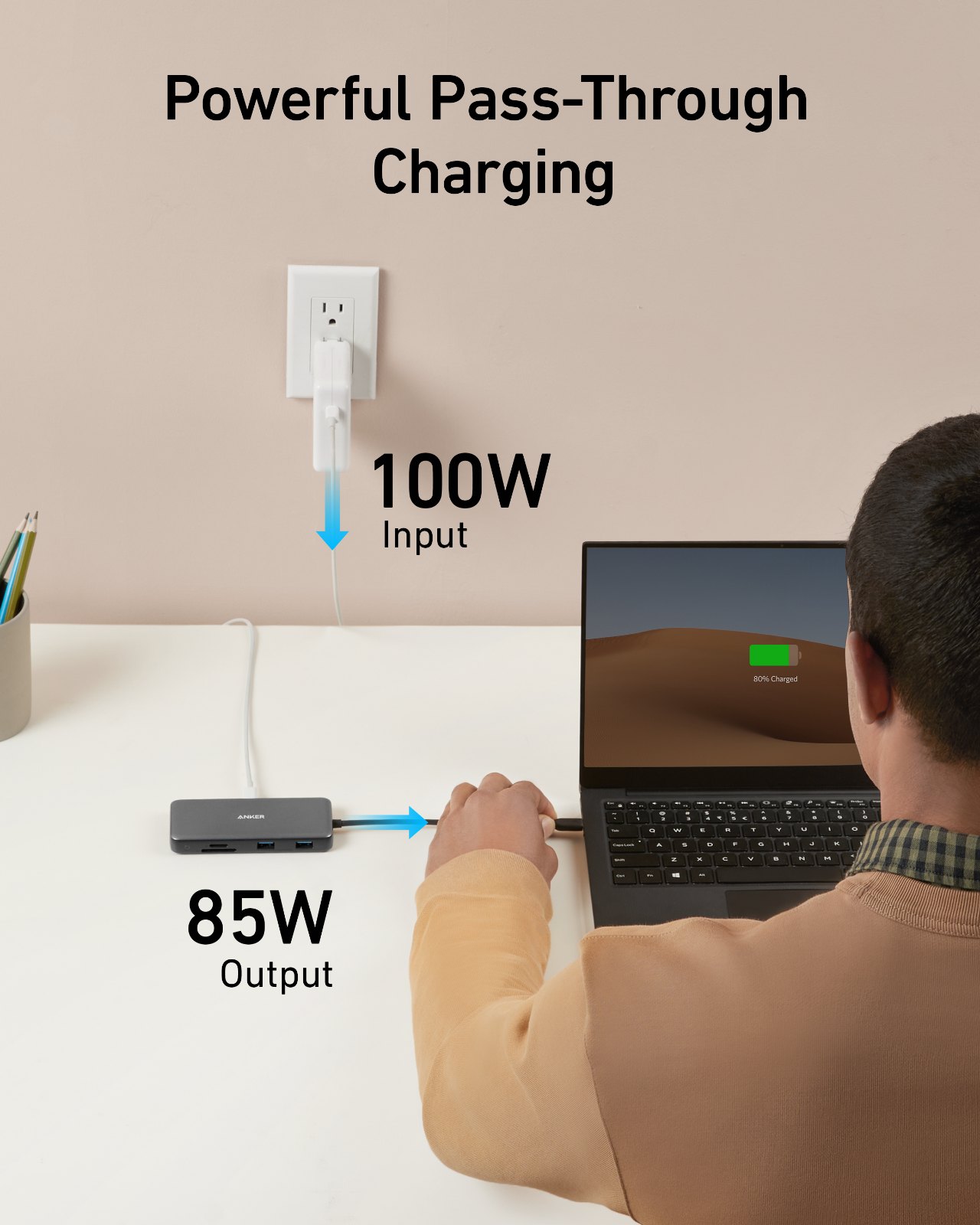 USB 허브 하나로 8포트, Anker 555 A8383 구매 체크 6 Anker A8383 실물 제품 사진 6