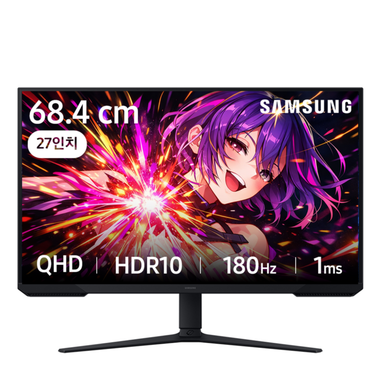 게이밍 모니터 오디세이 G5 27, QHD 180Hz가 체감될까? 선택 체크